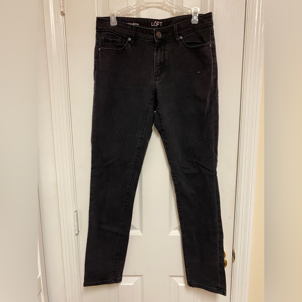 Ann Taylor LOFT Black Skinny Jeans
